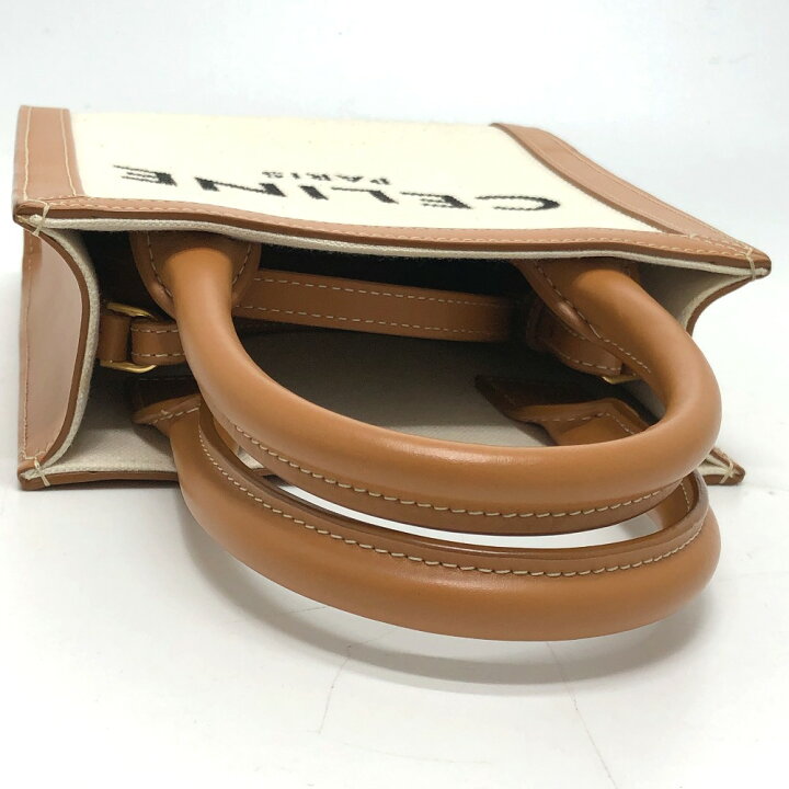 楽天市場】CELINE セリーヌ ロゴ バーティカルカバ ミニ カバン 2WAY  