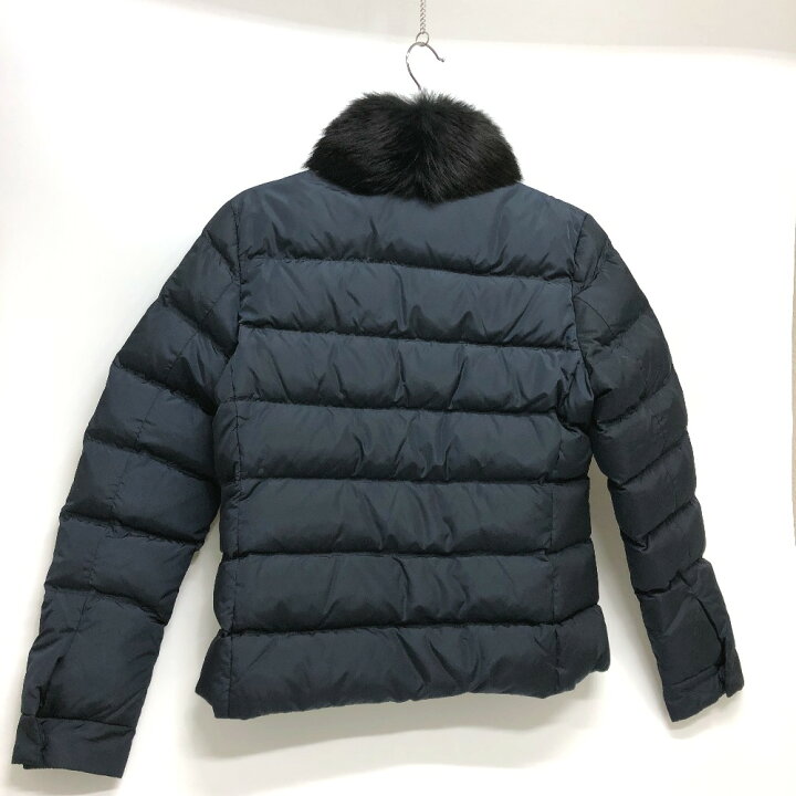 楽天市場】PRADA プラダ ファー ダウンジャケット ダウン /ナイロン  
