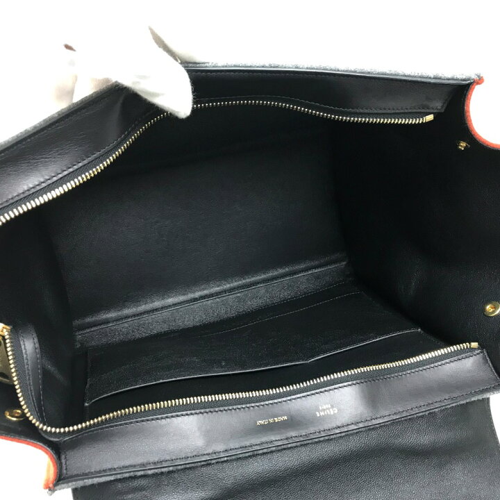 楽天市場】CELINE セリーヌ トラペーズ カバン 2WAY ハンドバッグ 