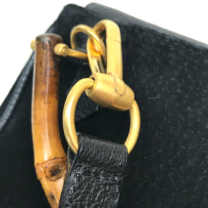 楽天市場】GUCCI グッチ ポシェット バンブー カバン 2WAY 