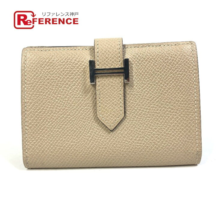 楽天市場】HERMES エルメス 2つ折り ベアンミニ 名刺入れ パスケース  