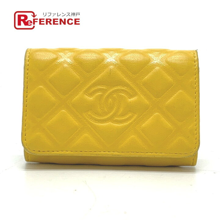 楽天市場】CHANEL シャネル ココマーク ダイヤモンドCC 4連 キーリング 