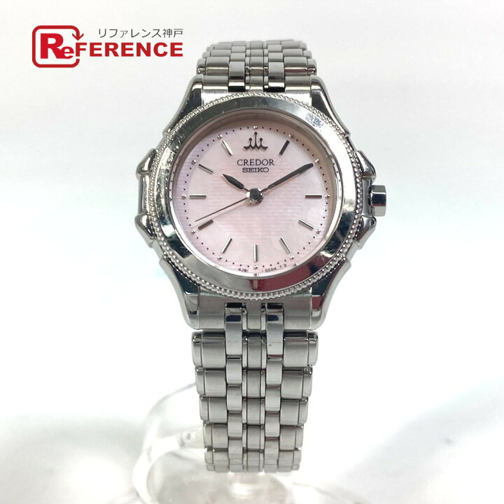 楽天市場】SEIKO セイコー 4J81-0B20 クレドール クォーツ 腕時計 SS 