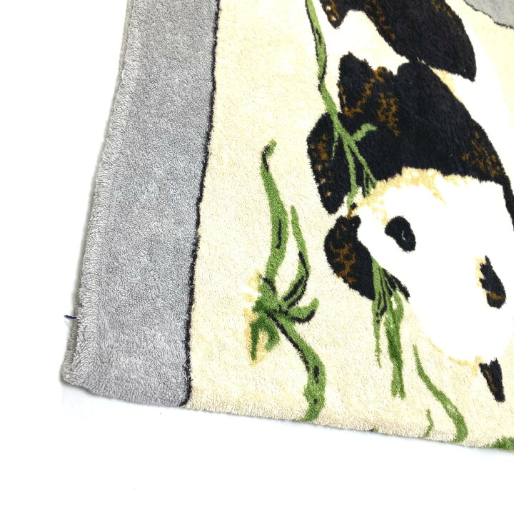 □極美品□ HERMES エルメス アニモーナッテ コットン100％ バスタオル  