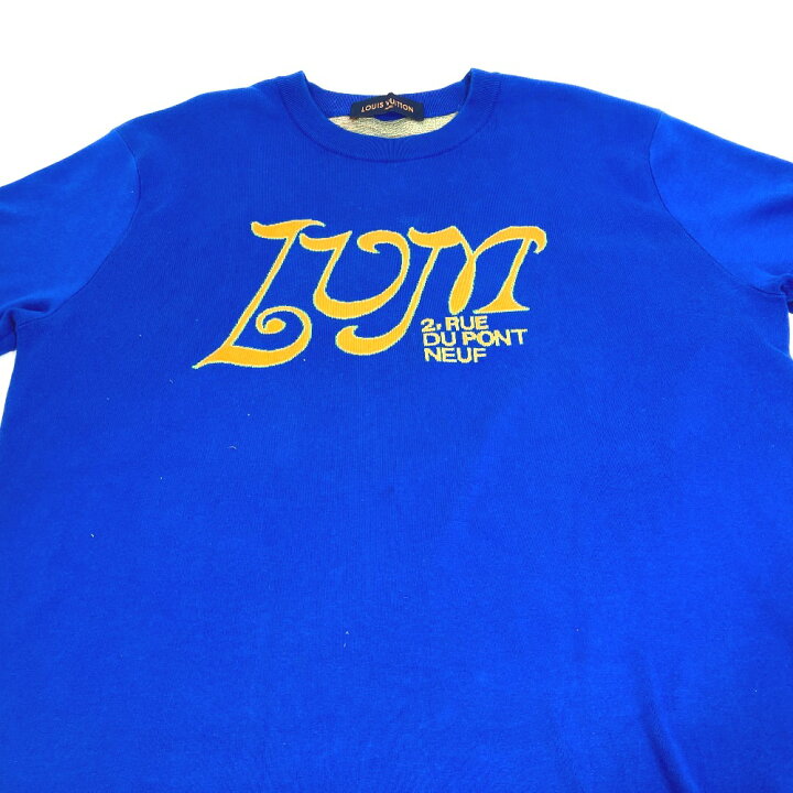 楽天市場】LOUIS VUITTON ルイヴィトン 21SS LVMインターシャ クルー  