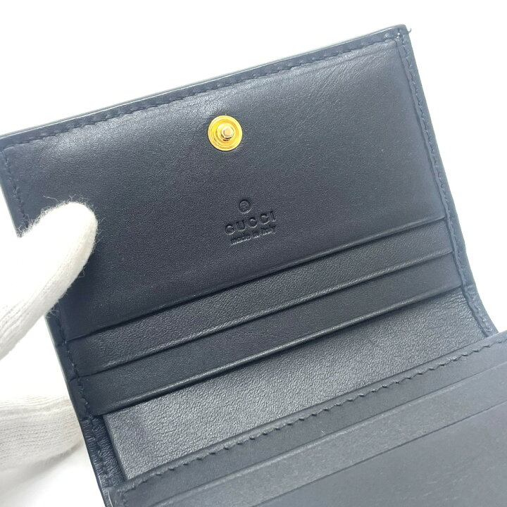 楽天市場】GUCCI グッチ 508057 GG BEE ビー コンパクトウォレット 2  