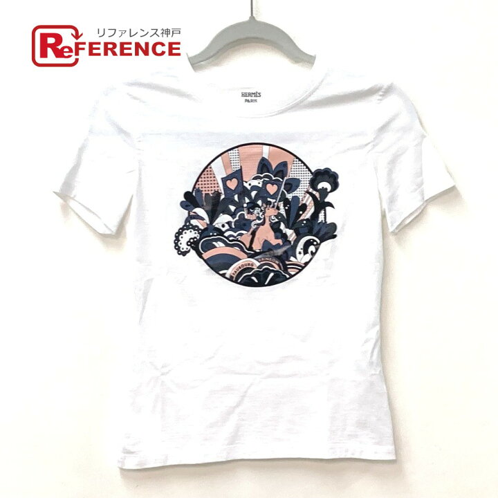 HERMES エルメス カットソー 半袖Tシャツ 象 伏せ 