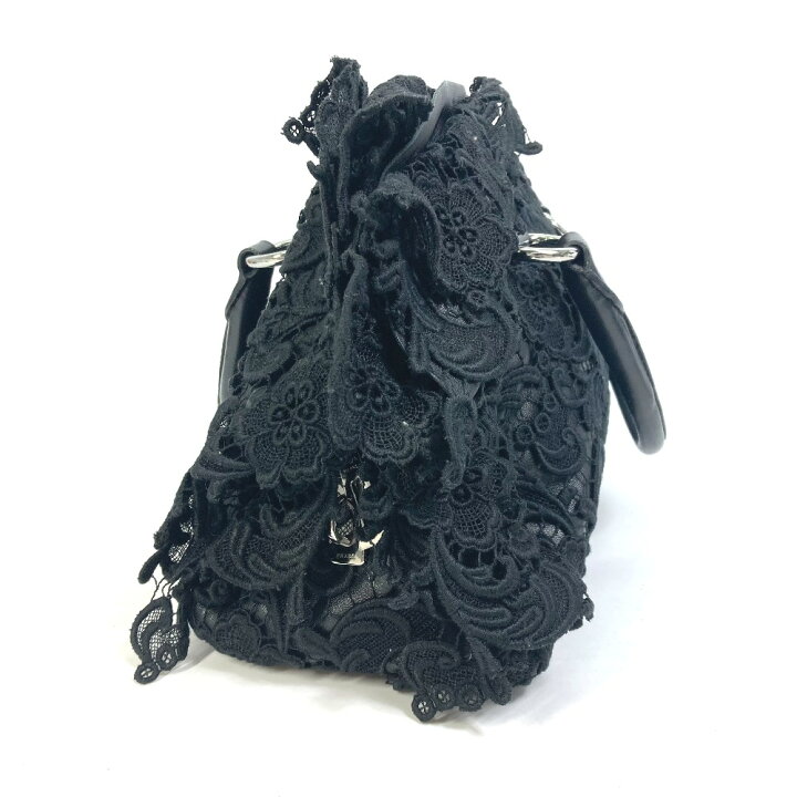 楽天市場】PRADA プラダ レース カバン ミニボストンバッグ 