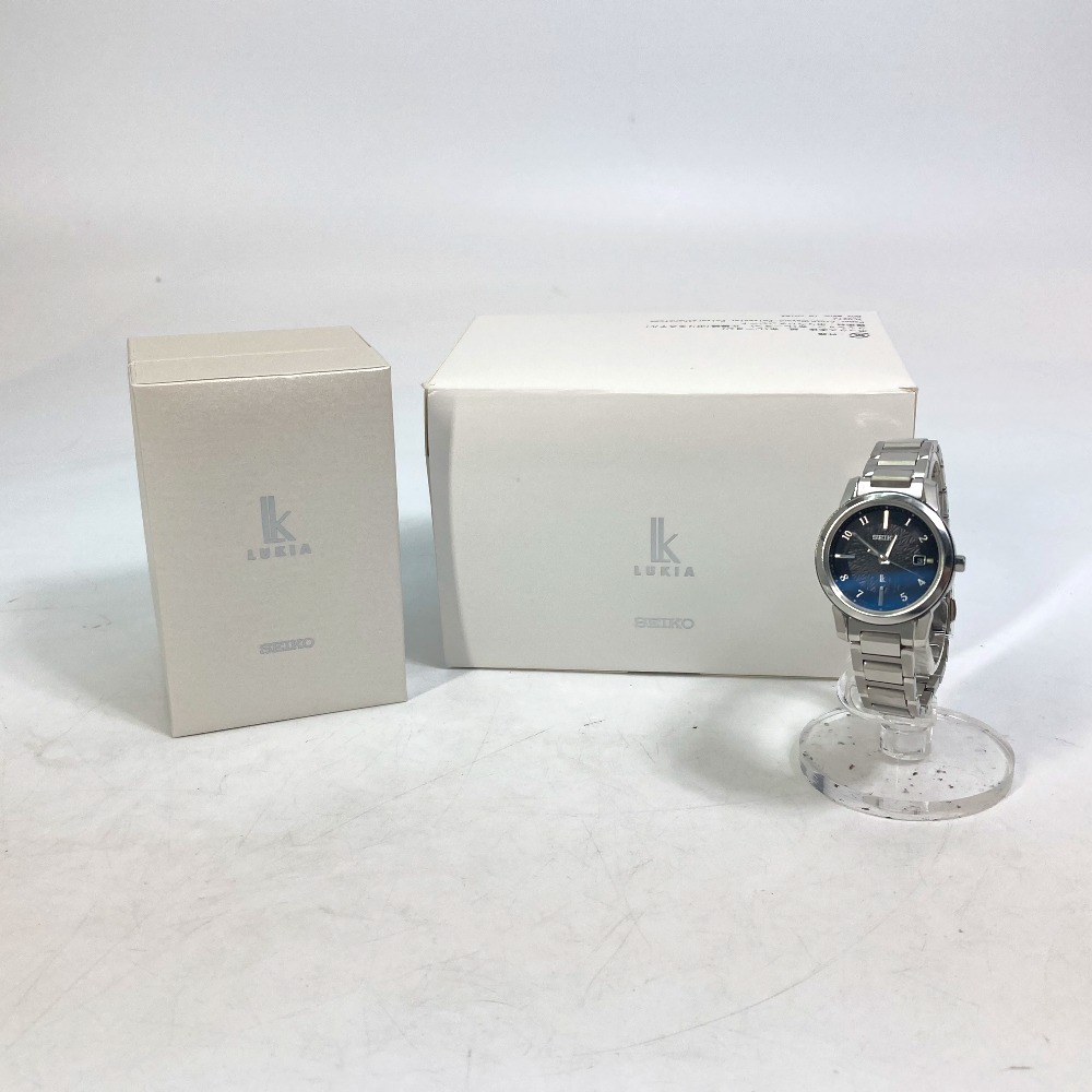 楽天市場】SEIKO セイコー 1B35-0AN0 ルキア ソーラー デイト 腕時計 