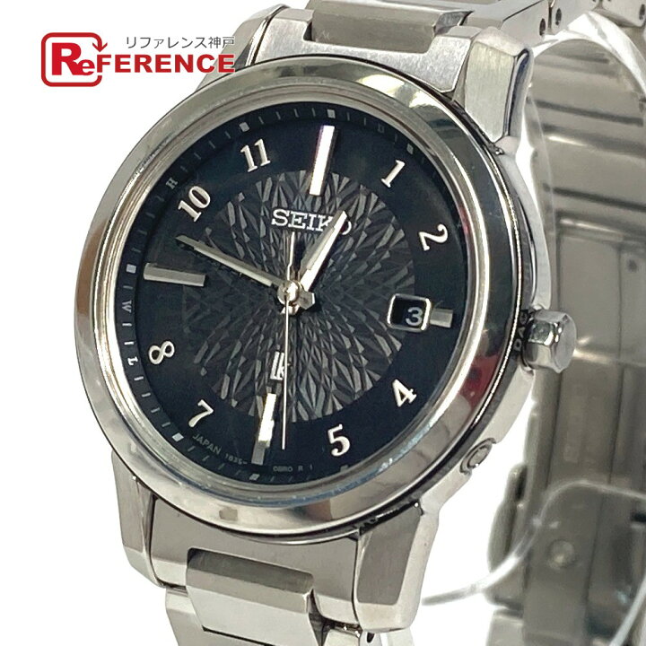 楽天市場】SEIKO セイコー 1B35-0AN0 ルキア ソーラー デイト 腕時計  