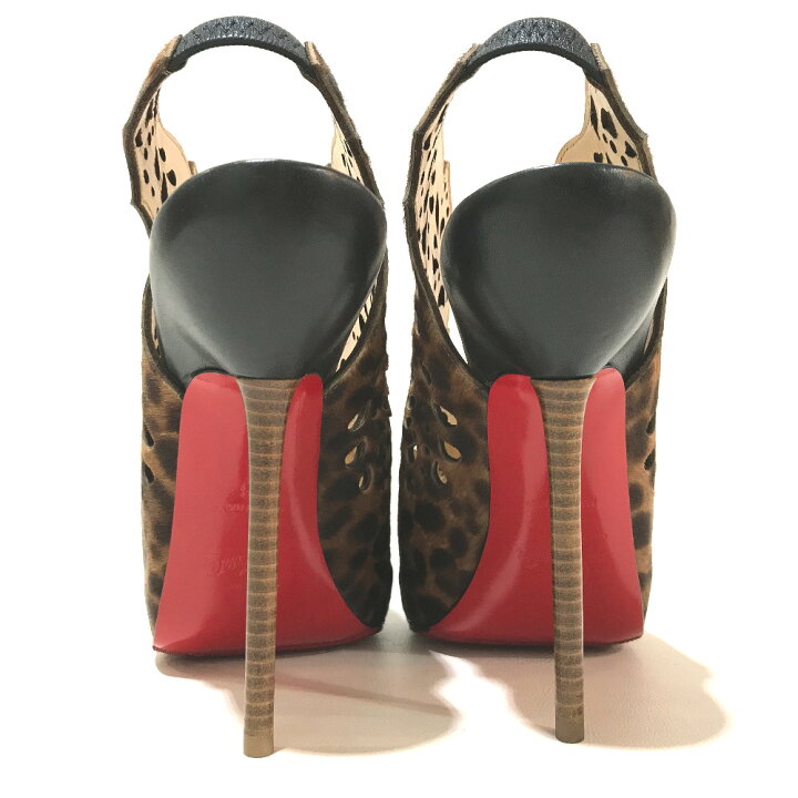 楽天市場】Christian Louboutin クリスチャンルブタン レオパード 豹柄 