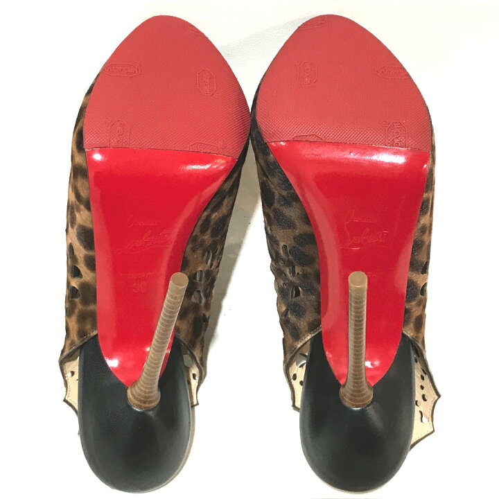 楽天市場】Christian Louboutin クリスチャンルブタン レオパード 豹柄 