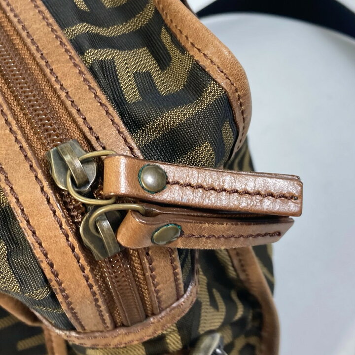 楽天市場】FENDI フェンディ 7VA158 ズッカ FF柄 ハンドバッグ 2WAY 