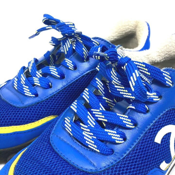 楽天市場】CHANEL シャネル G34086 CC ココマーク メッシュ 靴 紐  