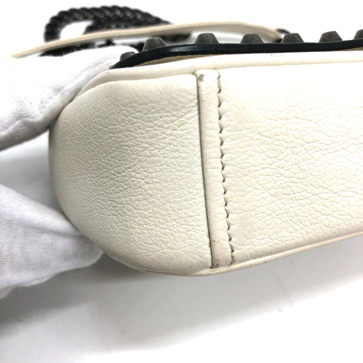 楽天市場】PRADA プラダ 1BD147 ロゴ スタッズ チェーンショルダー  