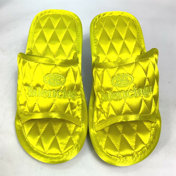 楽天市場】BALENCIAGA バレンシアガ 653312 ミュール ロゴ ヒール 靴  