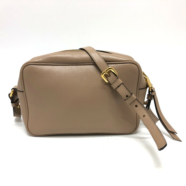 楽天市場】PRADA プラダ 1BH089 ロゴ GLACE CALF CAMMEO ファスナー式 