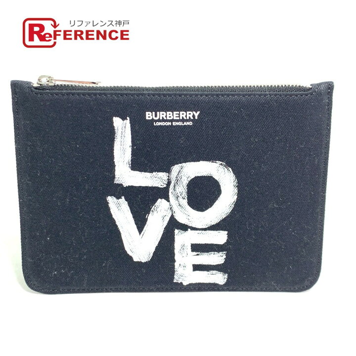 楽天市場】BURBERRY バーバリー メイクポーチ 化粧ポーチ LOVE コイン 