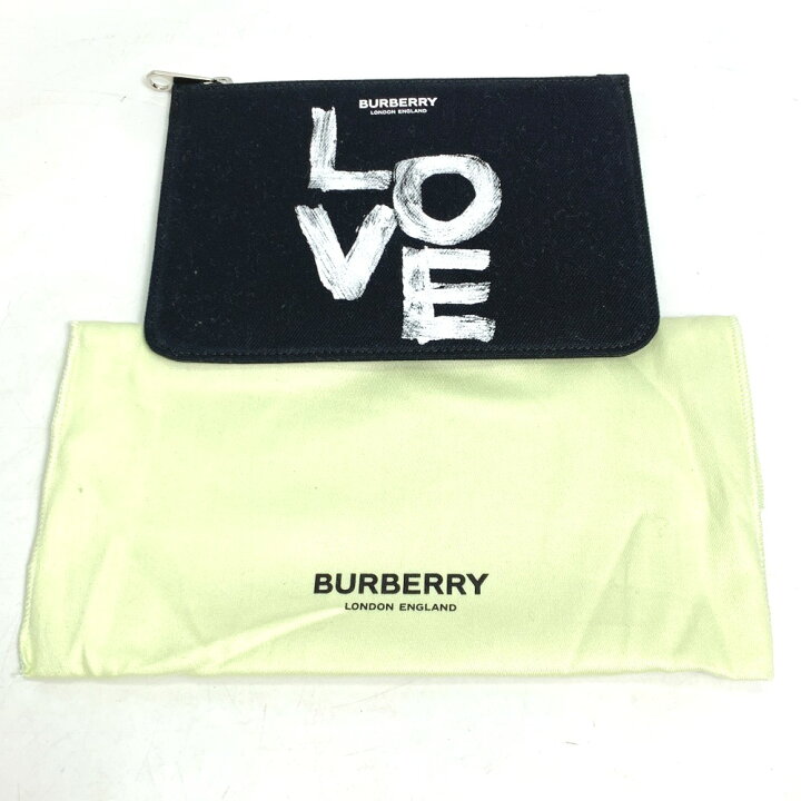 楽天市場】BURBERRY バーバリー メイクポーチ 化粧ポーチ LOVE コイン 
