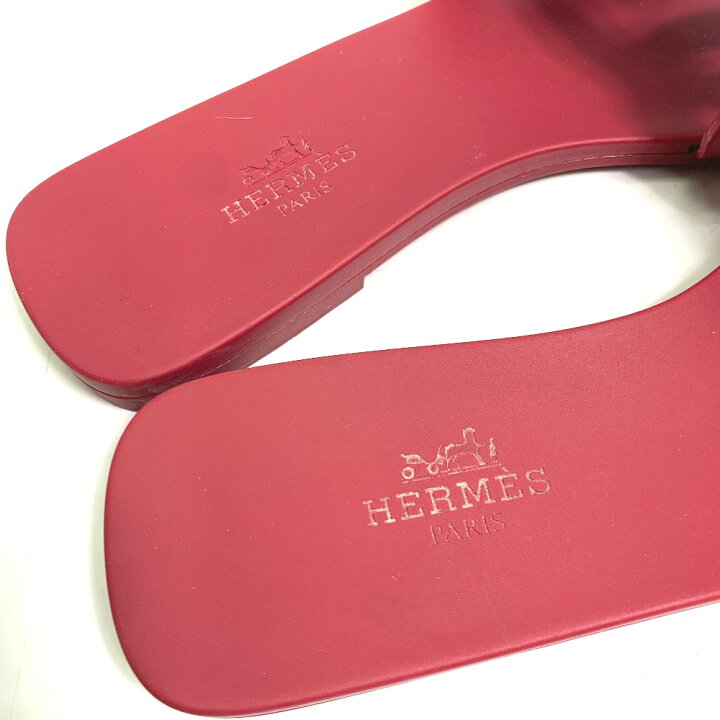 楽天市場】HERMES エルメス 靴 ペタンコ フラット アロハ  