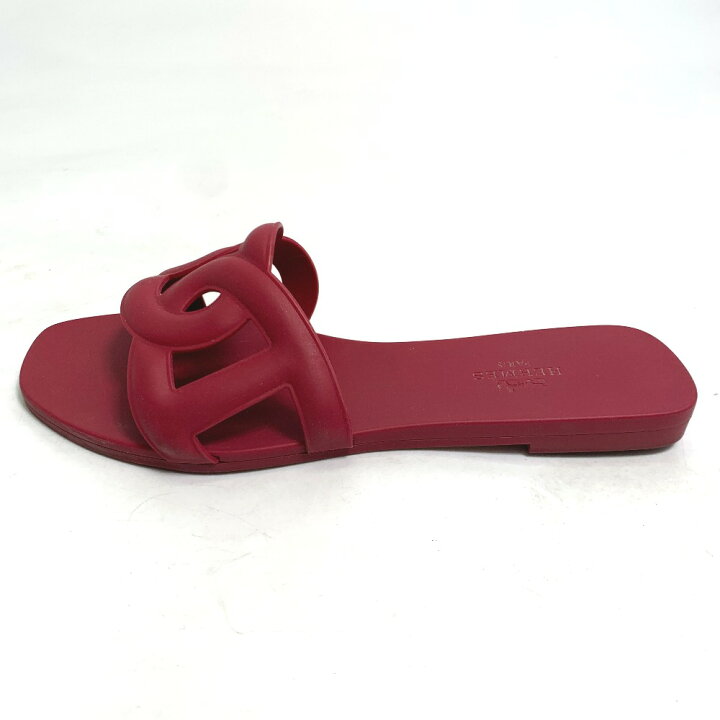 楽天市場】HERMES エルメス 靴 ペタンコ フラット アロハ  