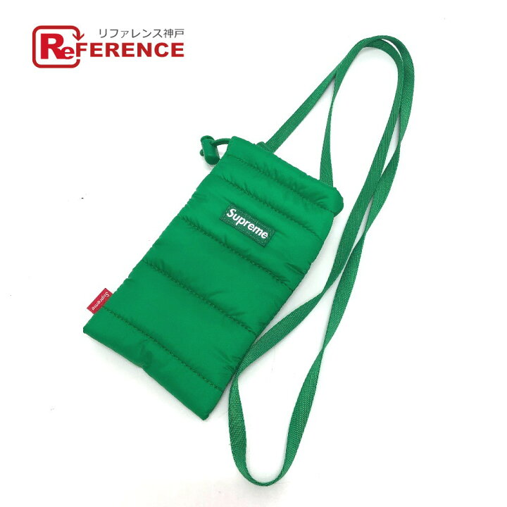 楽天市場】Supreme シュプリーム 斜め掛け/ロゴ Puffer Neck Pouch 