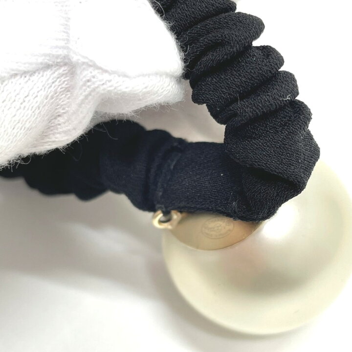 楽天市場】CHANEL シャネル CC ココマーク シュシュ F22V ヘアゴム  