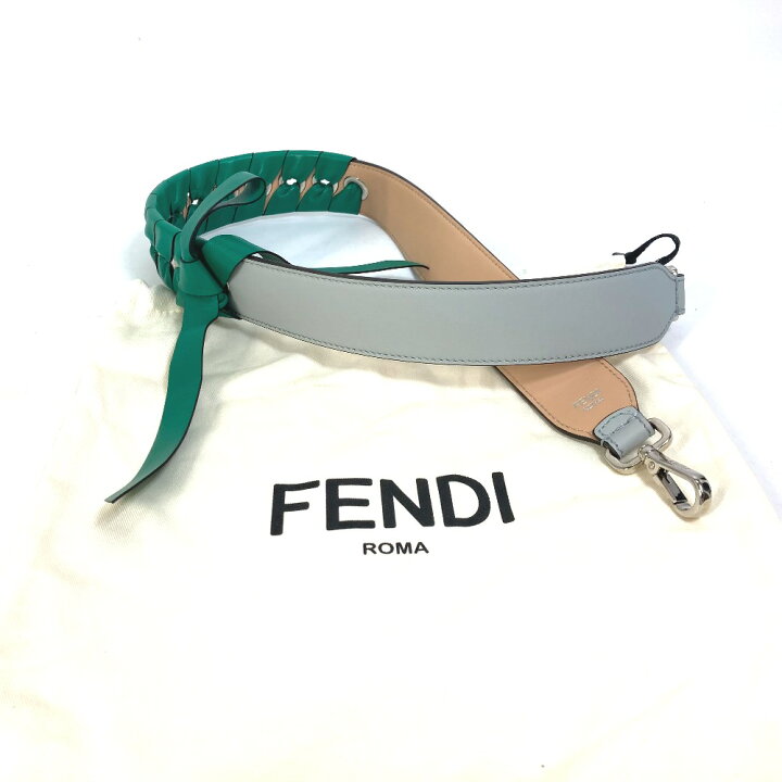 楽天市場】FENDI フェンディ リボン ストラップユー ショルダー 