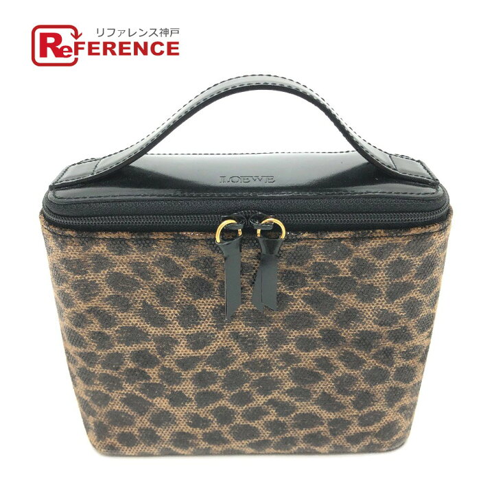 楽天市場】LOEWE ロエベ レオパード ミニ/化粧ポーチ カバン バニティ 