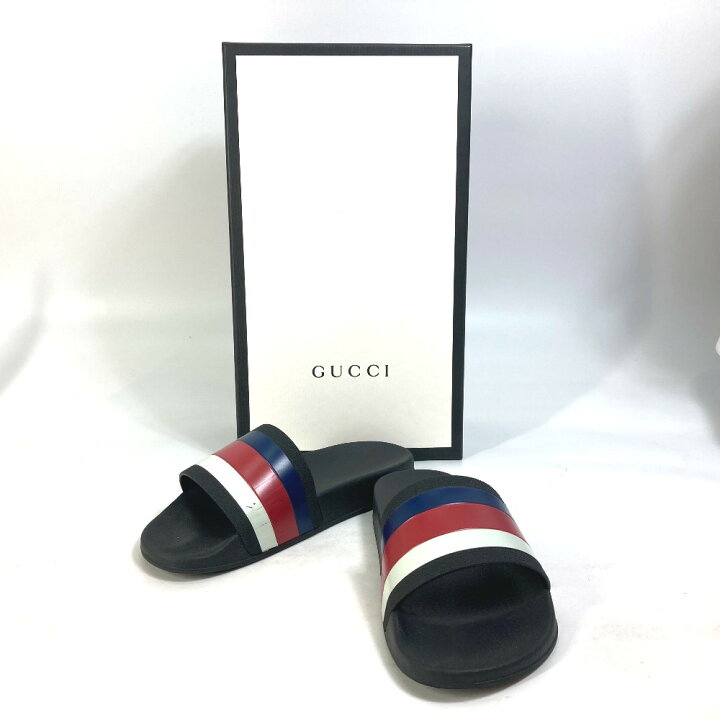 楽天市場】GUCCI グッチ 308234 ベナッシ トリコロールカラー 靴  