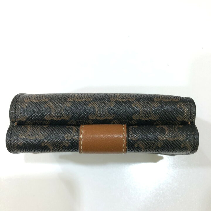 楽天市場】CELINE セリーヌ トリオンフ スモール トリフォールド  