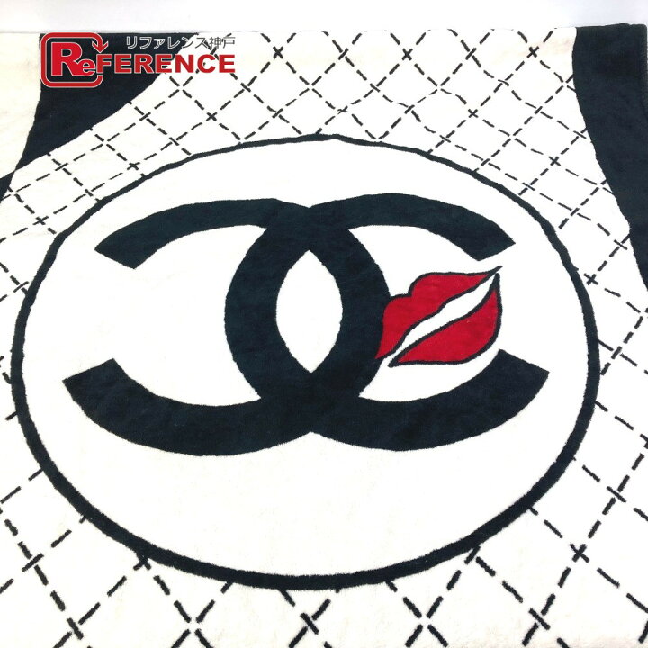 楽天市場】CHANEL シャネル ブランケット インテリア バスタオル CC 