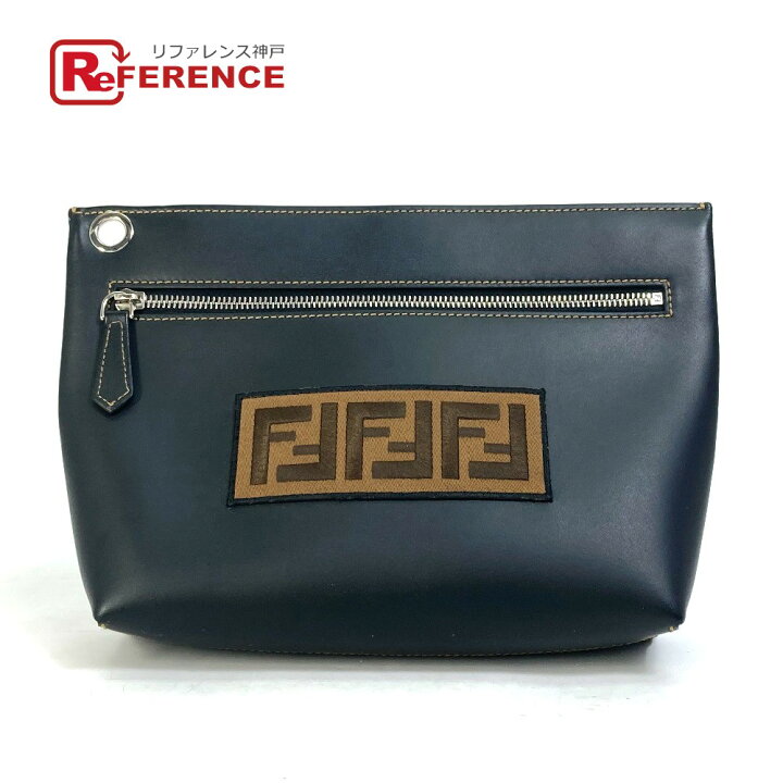楽天市場】FENDI フェンディ 7N0093 ポーチ ズッカ カバン クラッチ 