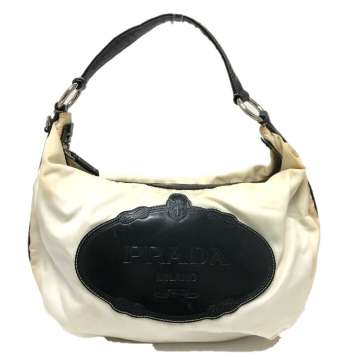 楽天市場】PRADA プラダ ロゴ ワンショルダー カバン ハンドバッグ 