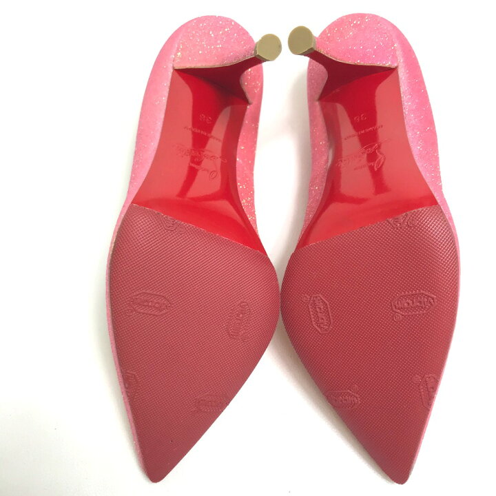 楽天市場】Christian Louboutin クリスチャンルブタン グリッター 