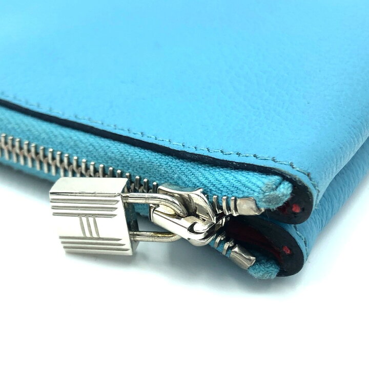 楽天市場】HERMES エルメス フラット アトゥー PM 化粧ポーチ ポーチ 