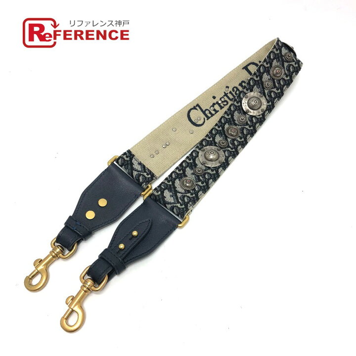 楽天市場】Dior ディオール オブリーク ロゴ メダリオン ストラップ  