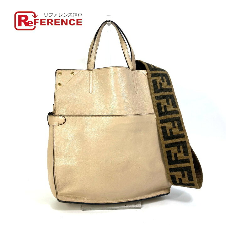 楽天市場】FENDI フェンディ 8BT303 ズッカ ハンドバッグ FLIP 