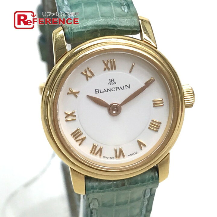 楽天市場】Blancpain ブランパン レディバード 裏スケ 手巻 腕時計 K18 