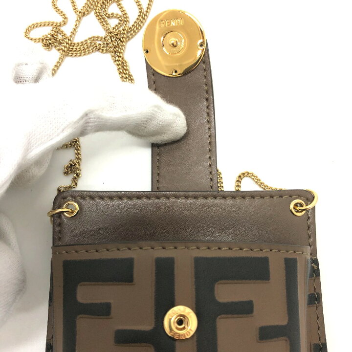 楽天市場】FENDI フェンディ 8M0443 ズッカ エフイズフェンディ 