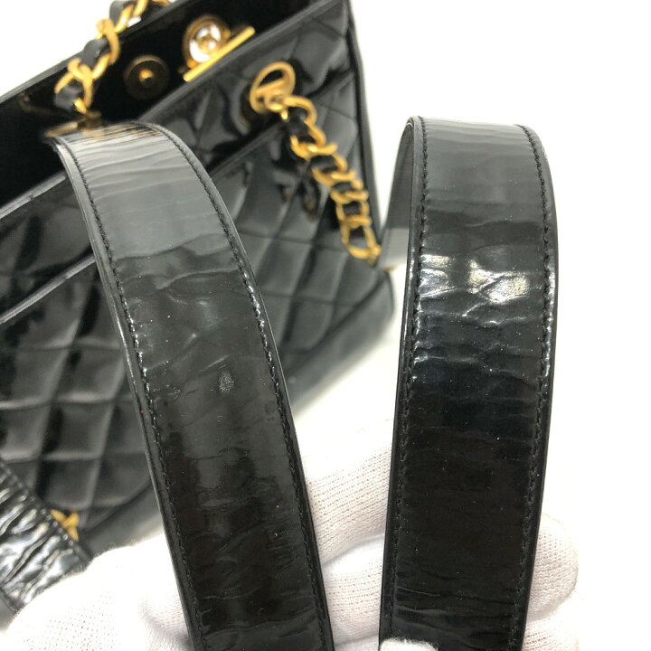 楽天市場】CHANEL シャネル ヴィンテージ マトラッセ キルティング W 