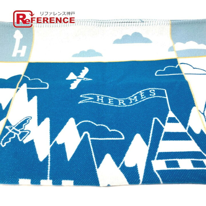 楽天市場】HERMES エルメス プレード アヴァロン・エポペ 毛布 