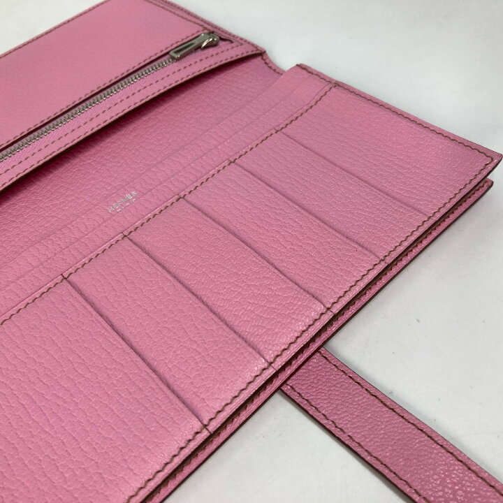 楽天市場】HERMES エルメス ロングウォレット H金具 ベアン スフレ 2 