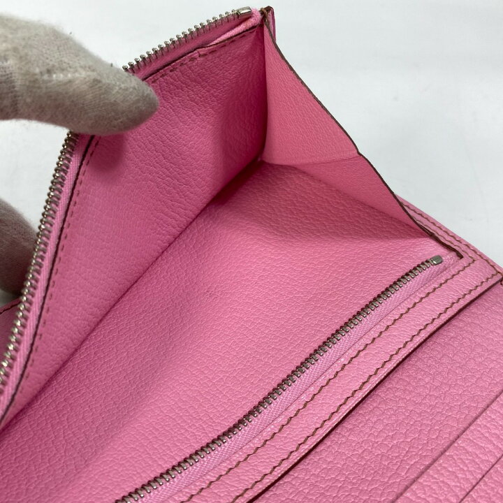 楽天市場】HERMES エルメス ロングウォレット H金具 ベアン スフレ 2 