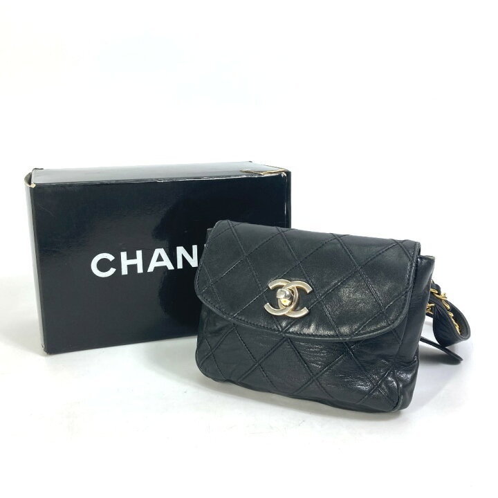楽天市場】CHANEL シャネル ヴィンテージ CC ココマーク マトラッセ 