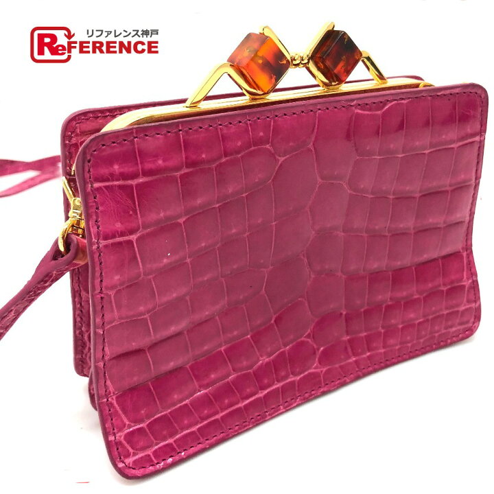 楽天市場】MIUMIU ミュウミュウ がま口 カバン ポシェット ショルダー  