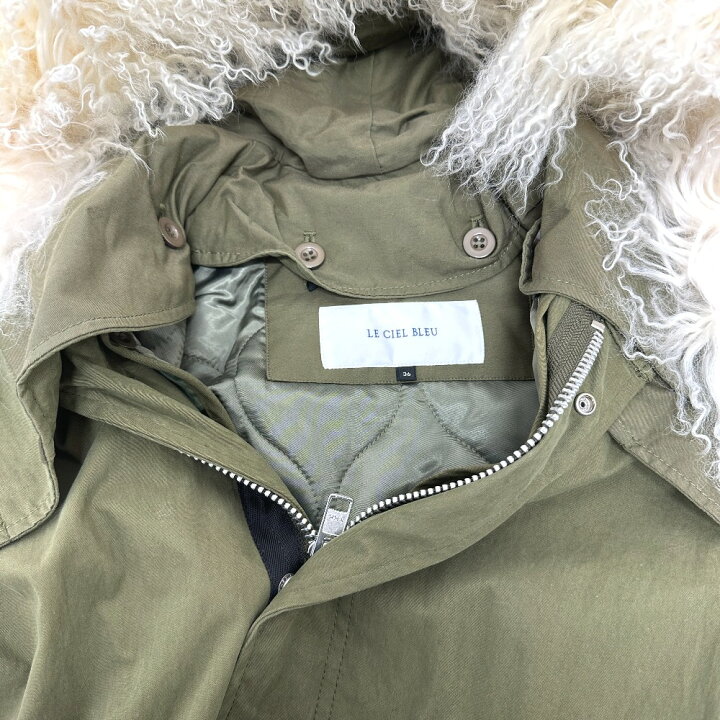 楽天市場】LE CIEL BLEU ルシェルブルー 18A69409 ロングコート 