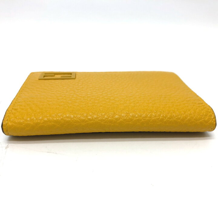 楽天市場】FENDI フェンディ 7M0222 2つ折り ロゴ パスケース 名刺入れ  