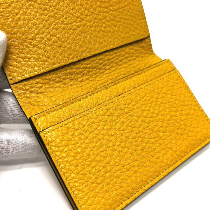 楽天市場】FENDI フェンディ 7M0222 2つ折り ロゴ パスケース 名刺入れ  