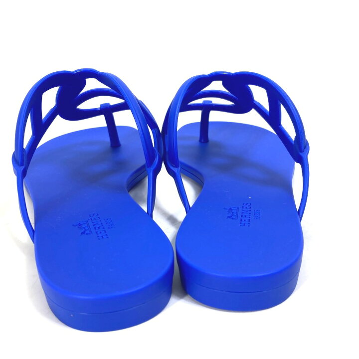 楽天市場】HERMES エルメス フラット トング 靴 シェーヌダンクル  